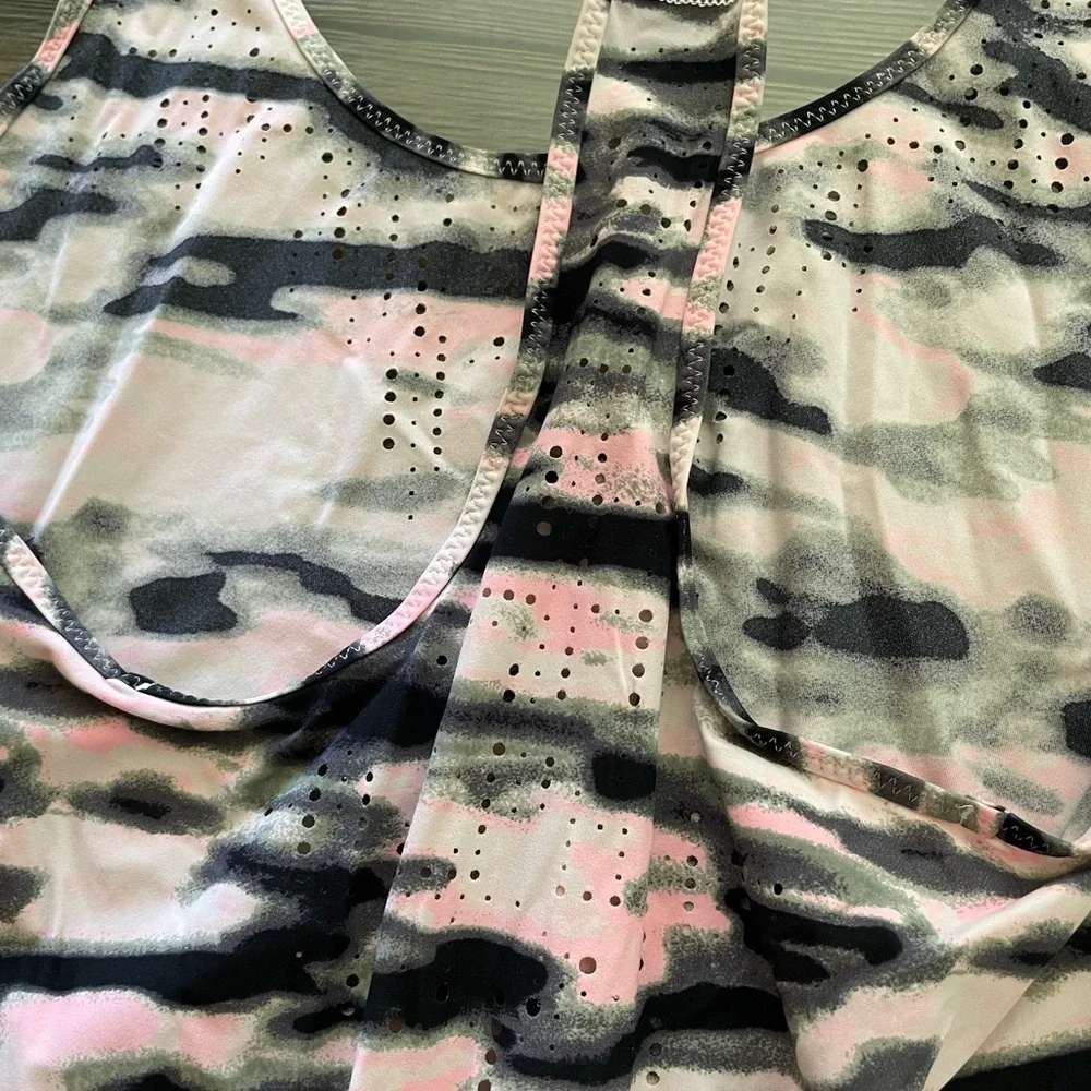 Lululemon Camo Print Tank Top